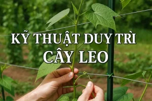 Kỹ thuật chăm sóc duy trì cây dây leo